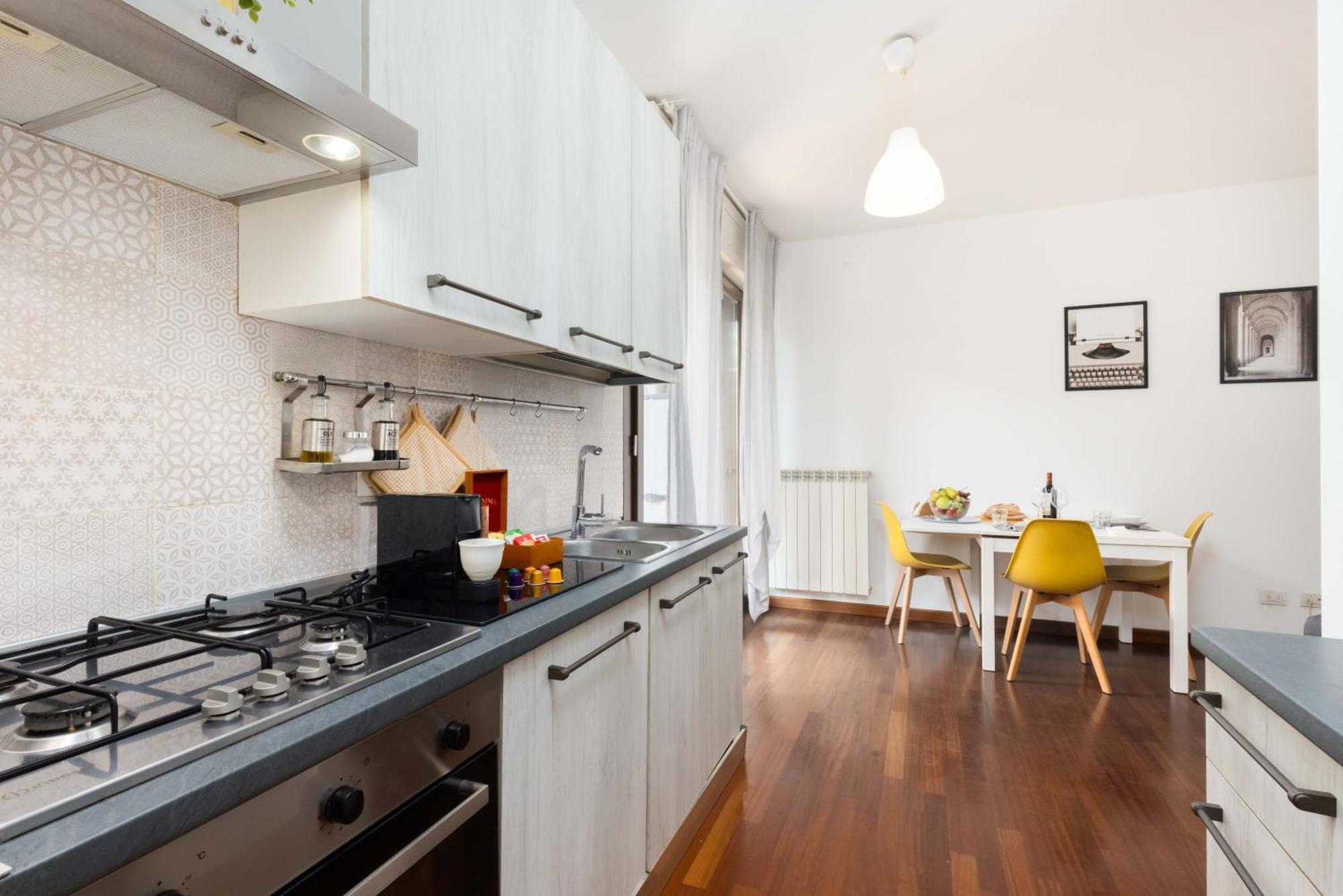 Apartmán Terrace Milan Con Parcheggio Incluso Exteriér fotografie