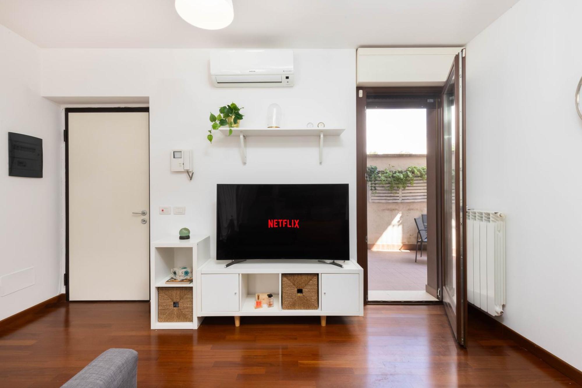 Apartmán Terrace Milan Con Parcheggio Incluso Exteriér fotografie