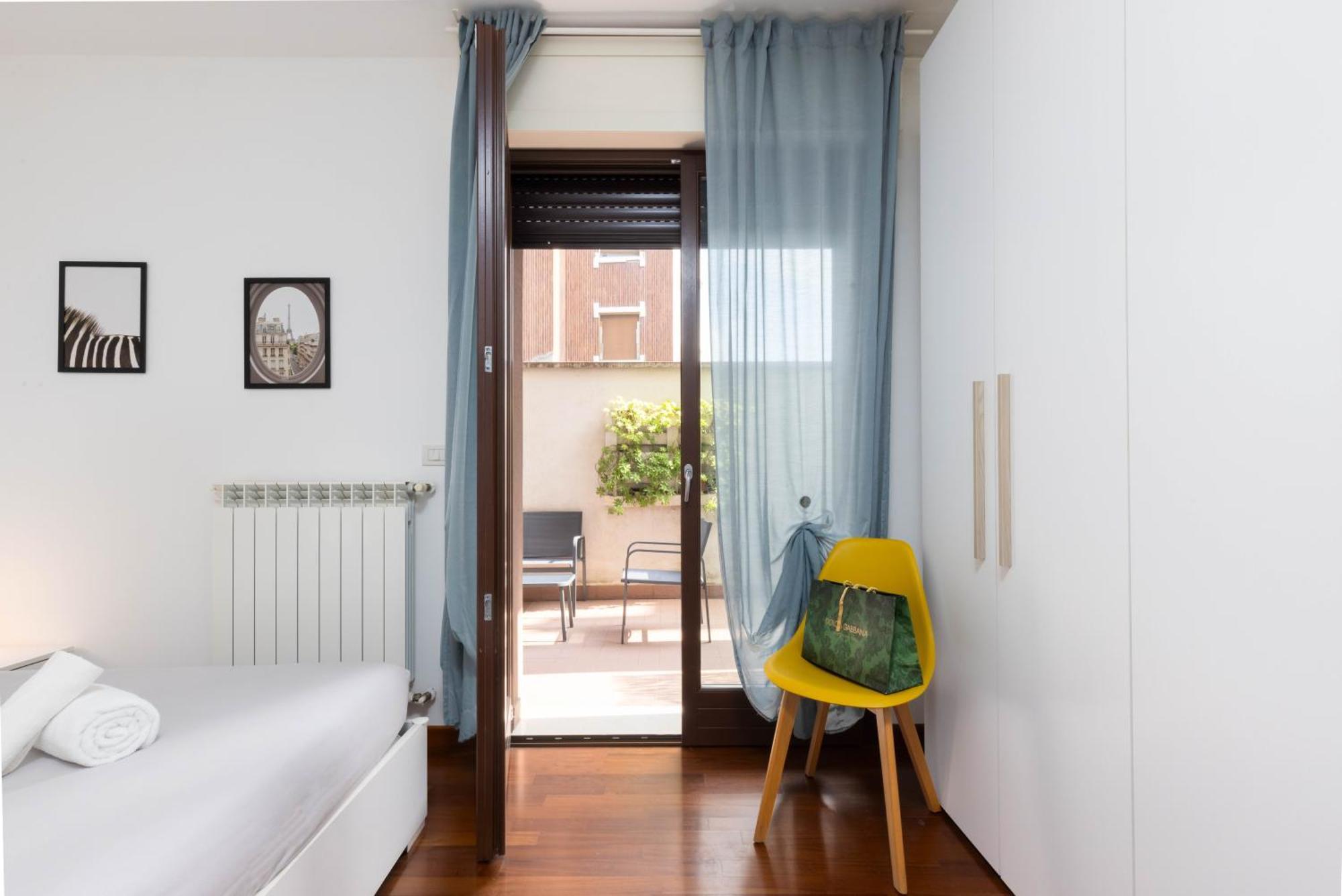 Apartmán Terrace Milan Con Parcheggio Incluso Exteriér fotografie