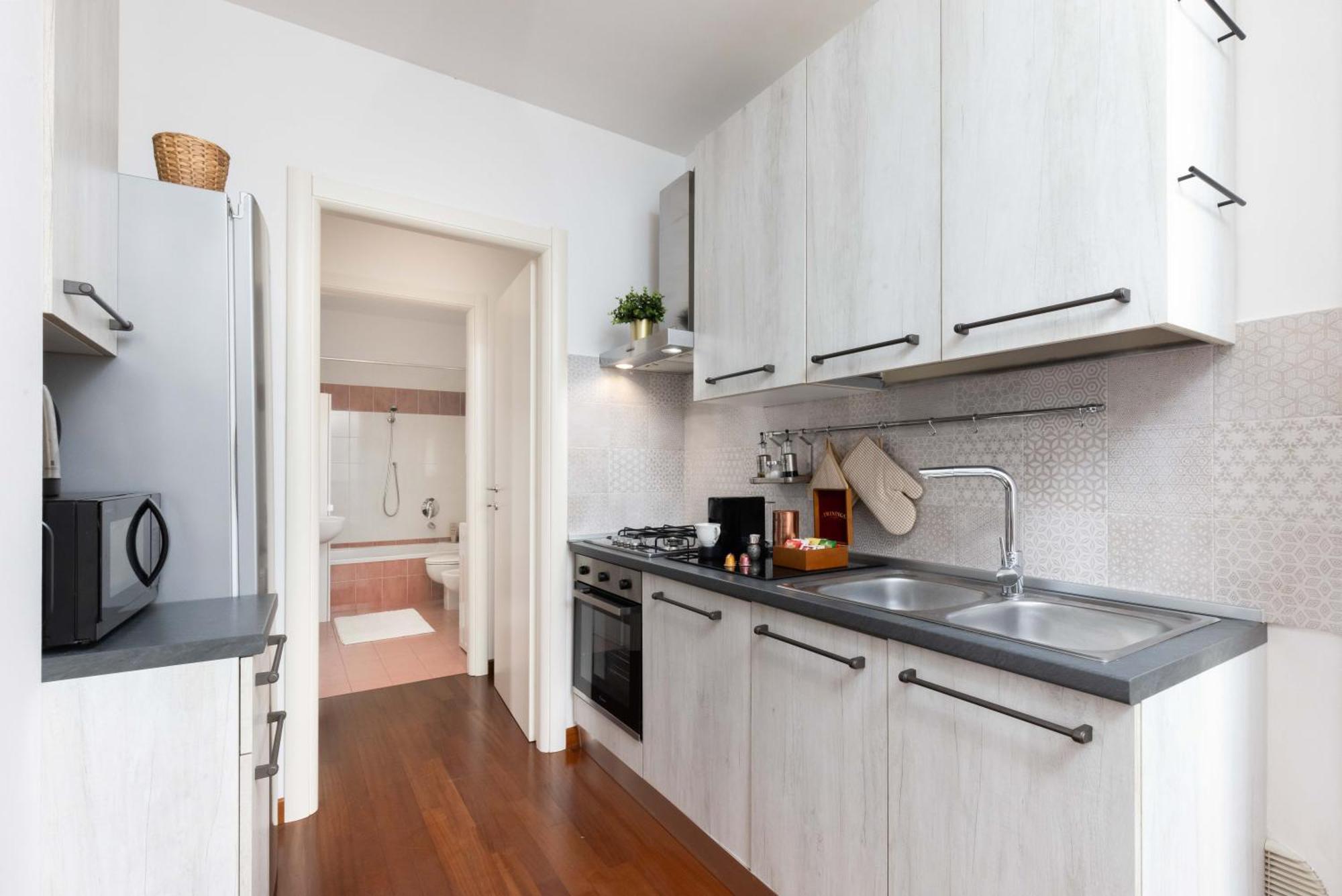 Apartmán Terrace Milan Con Parcheggio Incluso Exteriér fotografie