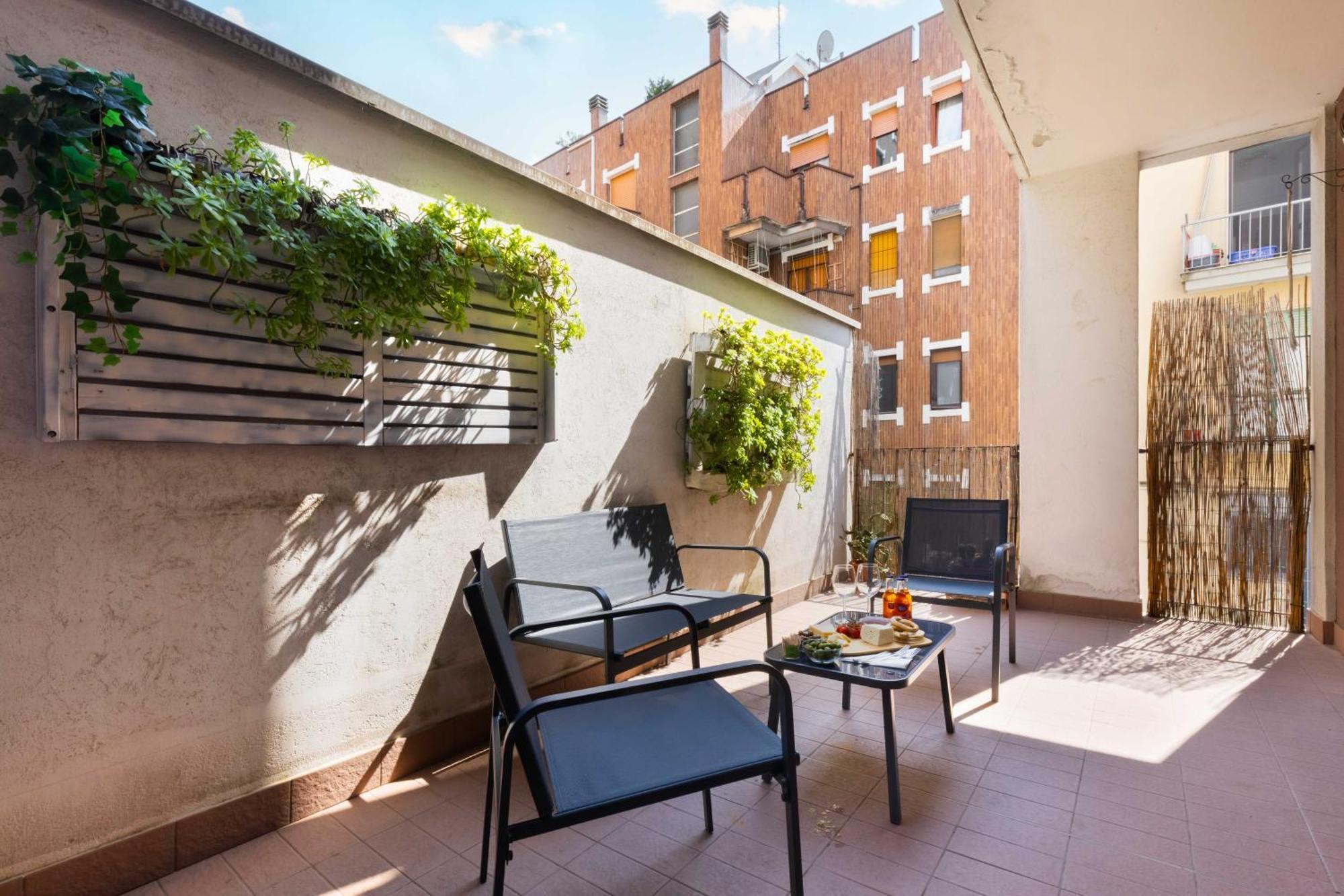 Apartmán Terrace Milan Con Parcheggio Incluso Exteriér fotografie