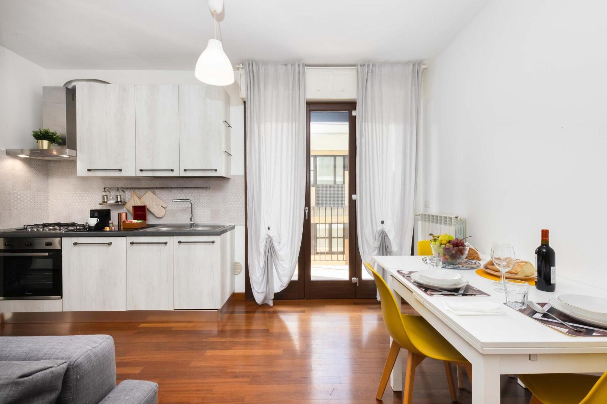 Apartmán Terrace Milan Con Parcheggio Incluso Exteriér fotografie